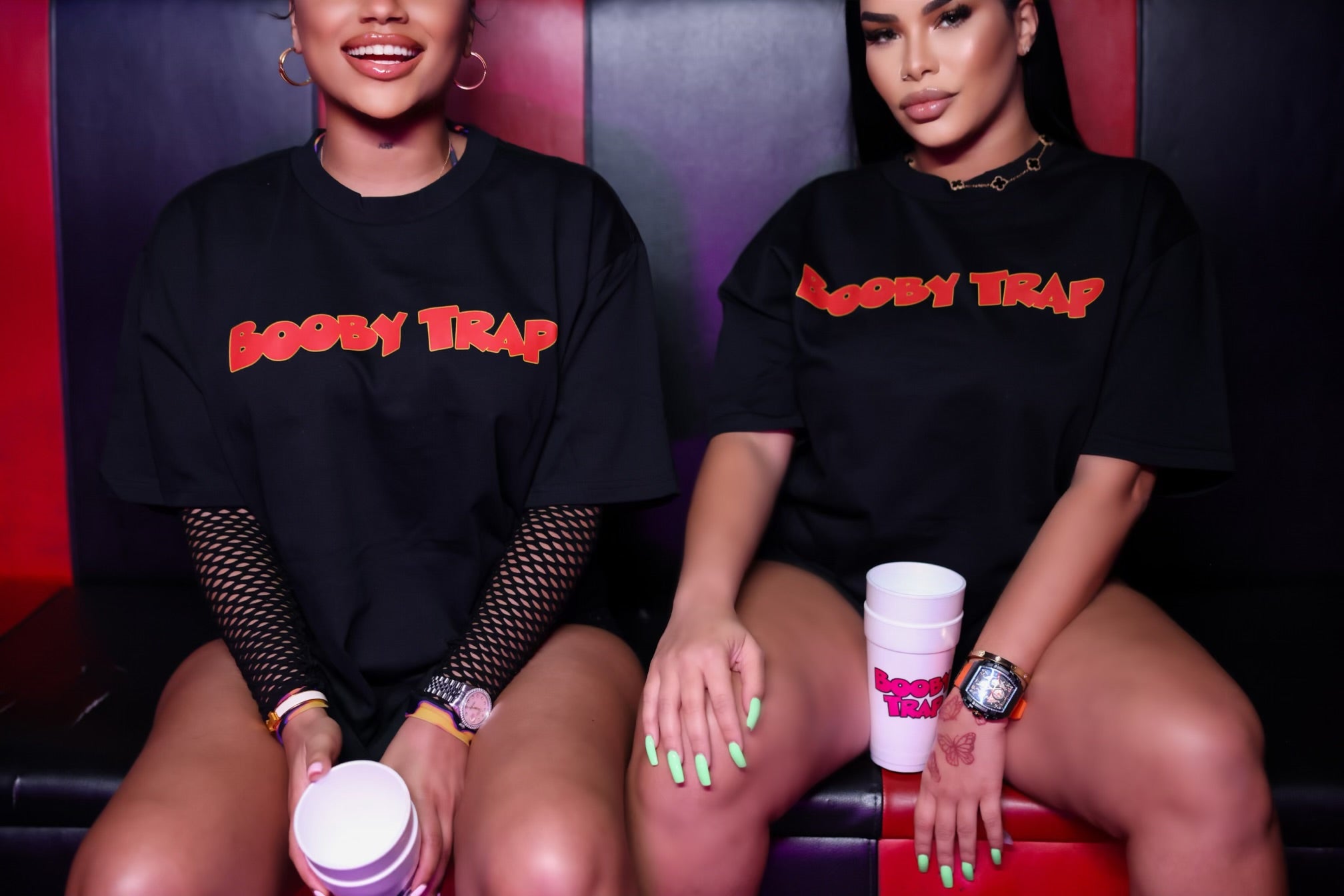 Black All Roads Lead To Booby Trap Tee